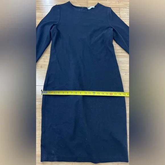 VINCE. Black Sheath Dress L - Picture 10 of 12